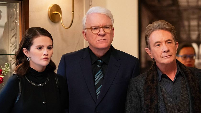 Selena Gomez, Steve Martin, and Martin Short in &quot;Only Murders in the Building&quot; season 5 