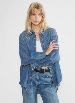 The 80s Comfy Denim Shirt