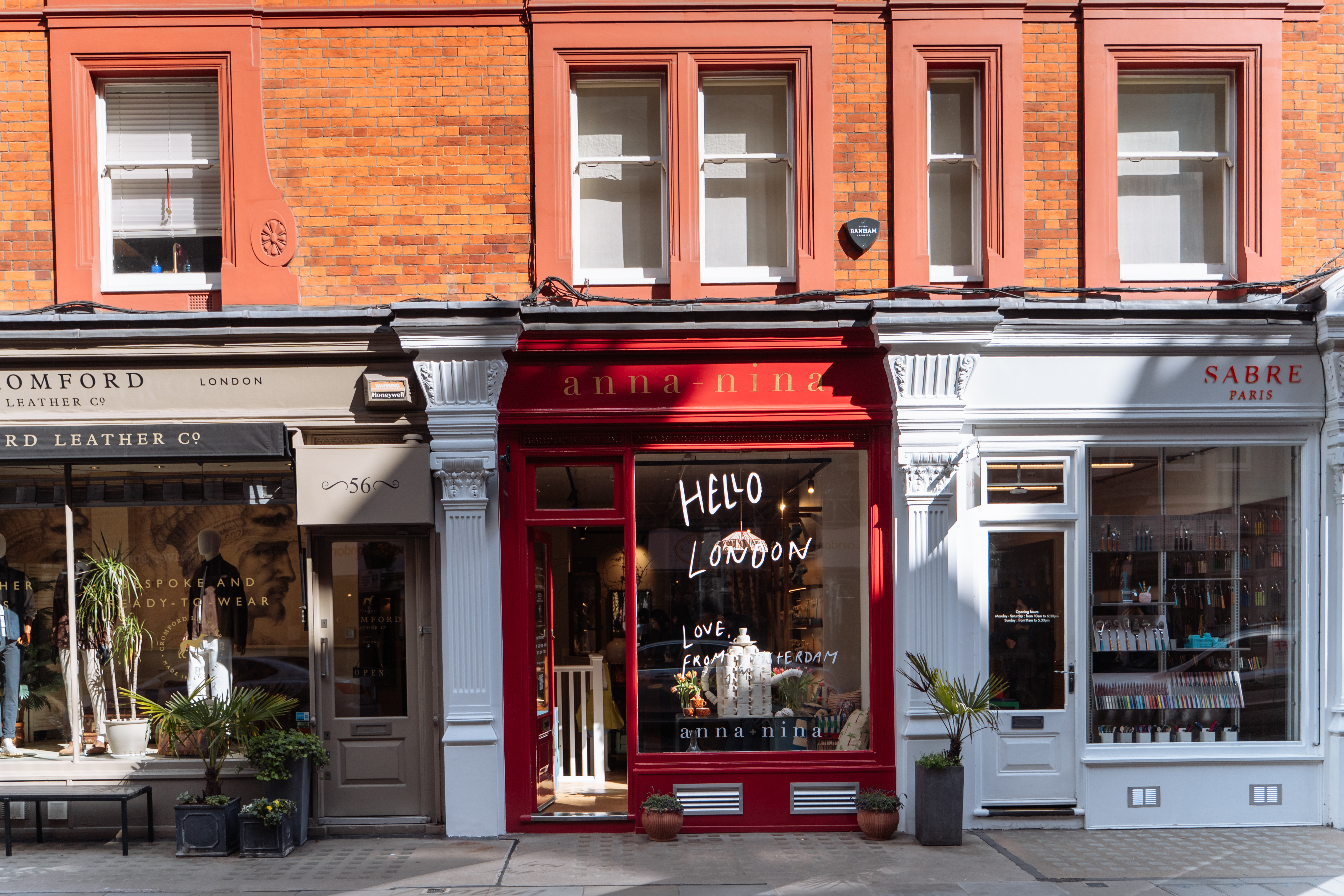 Portman Marylebone Chiltern Street shops