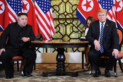 Kim and Trump in Hanoi
