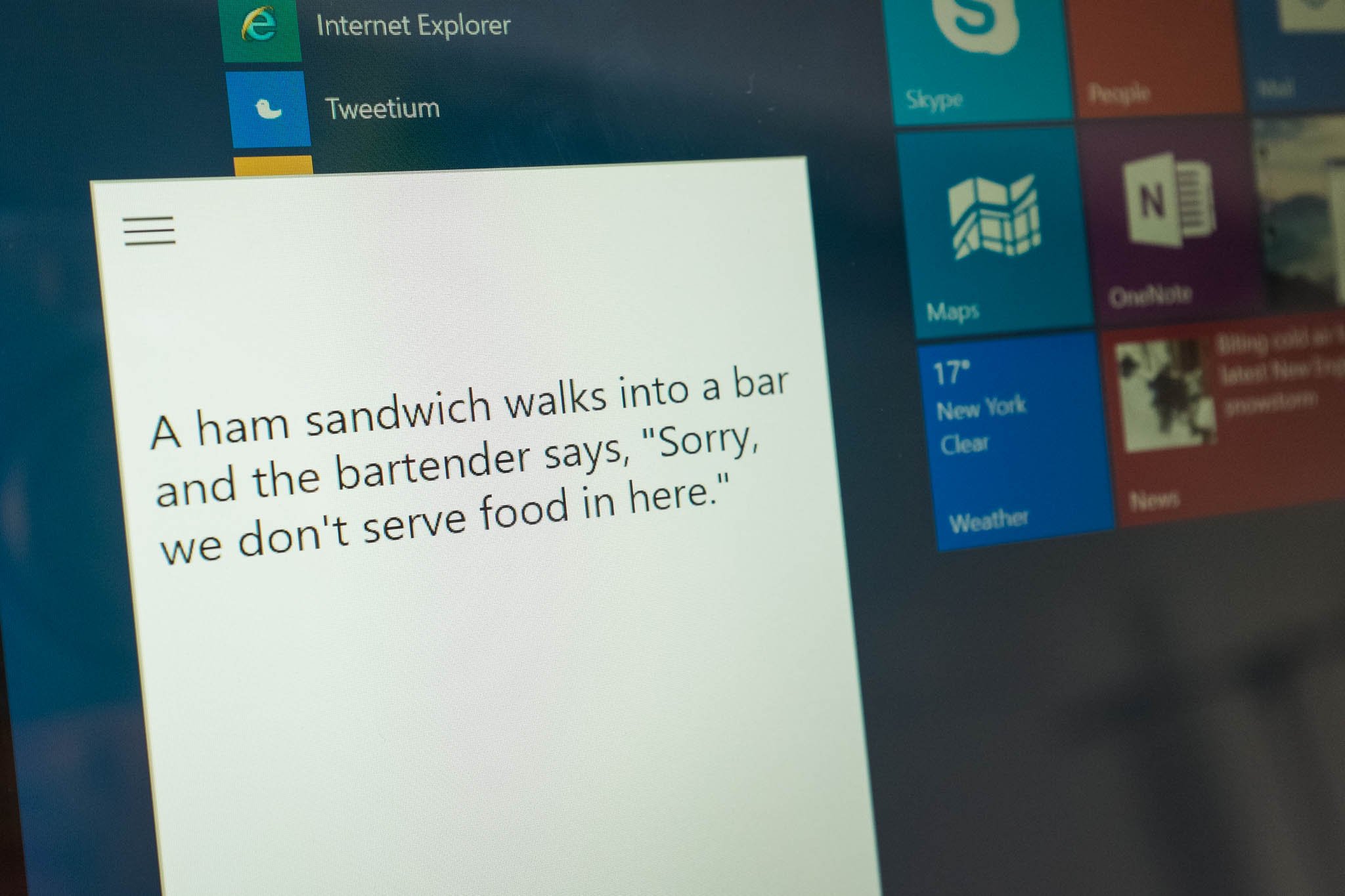 Cortana Windows 10