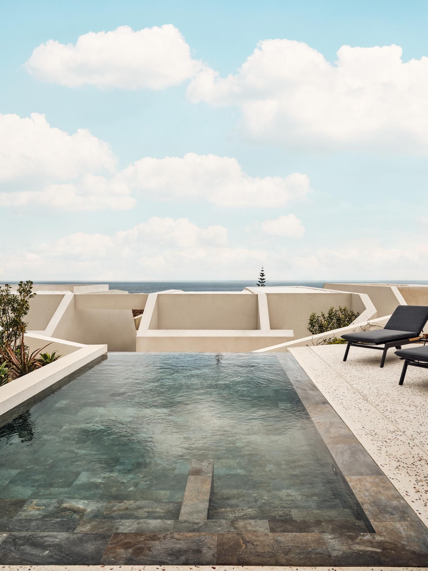 Noūs Santorini hotel opens in Greece a minimalist haven Wallpaper
