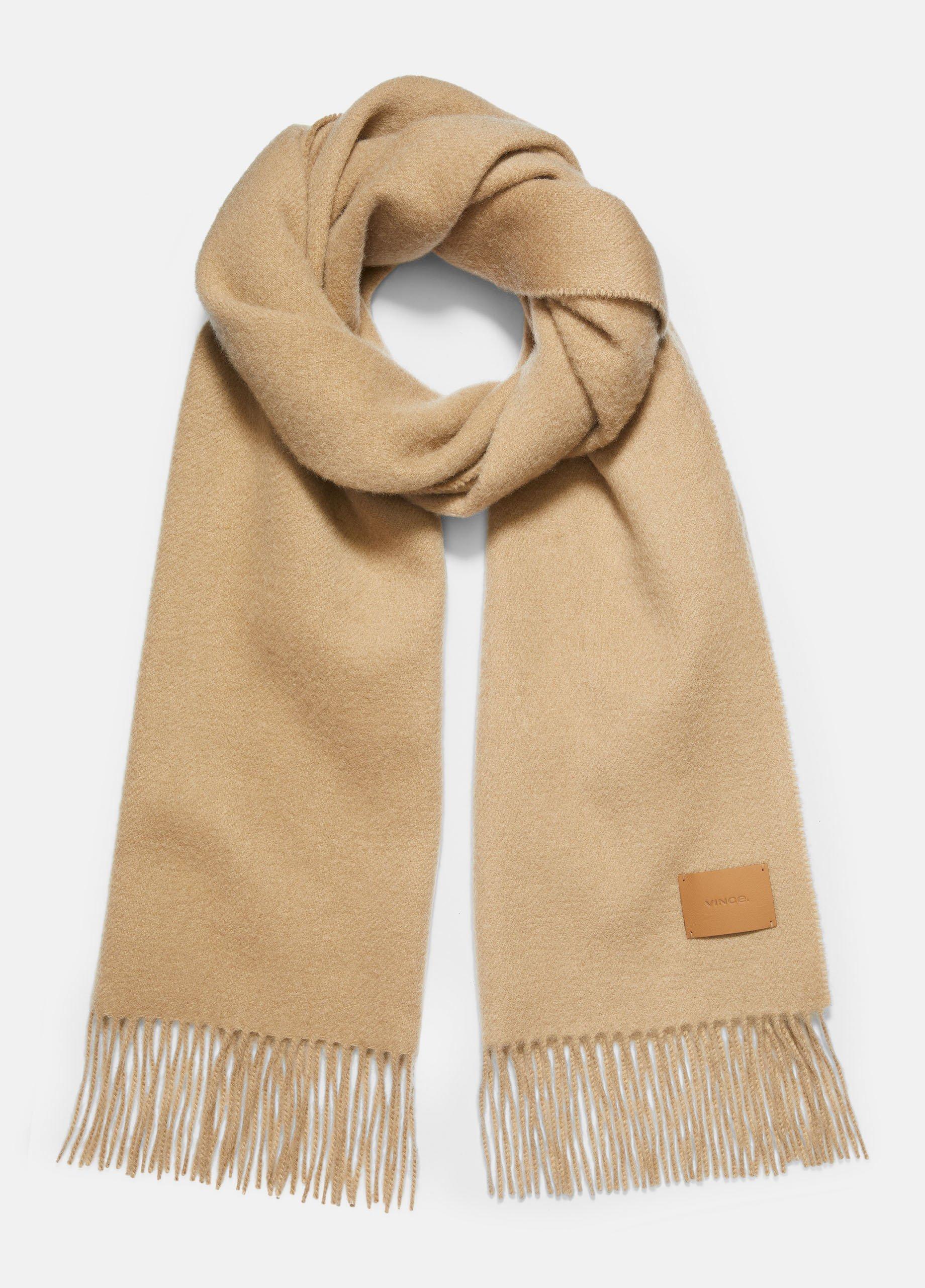 Vince Double-Face Cashmere Scarf