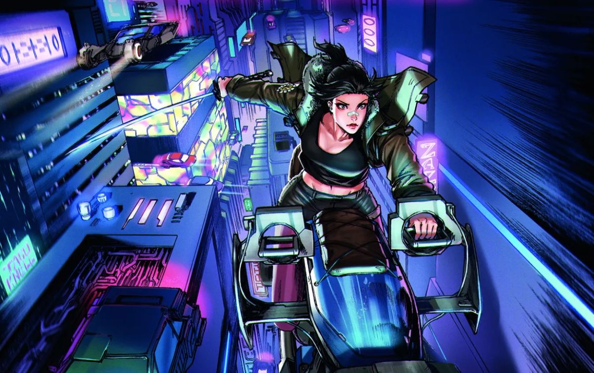 Blade Runner Black Lotus anime trailer reveals a replicant on the run   Engadget