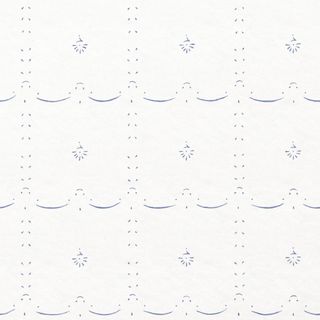 Grand Ditsy Delft Wallpaper in Blue