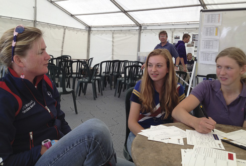 Top rider are acting as mentors to Pony Club competitors