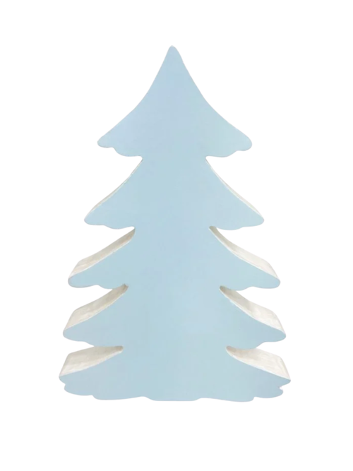 Blue Tabletop Tree, 9.2"
