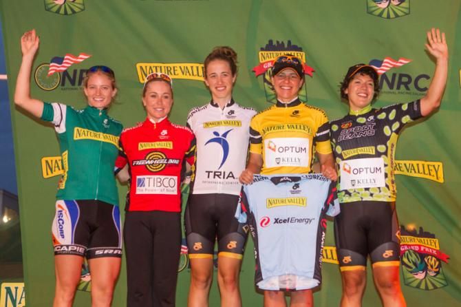 The women's jersey leaders heading into stage 5.