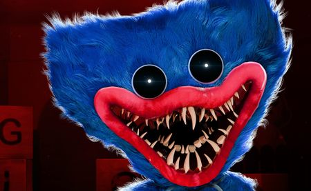 Huggy Wuggy a monstrous stuffed toy