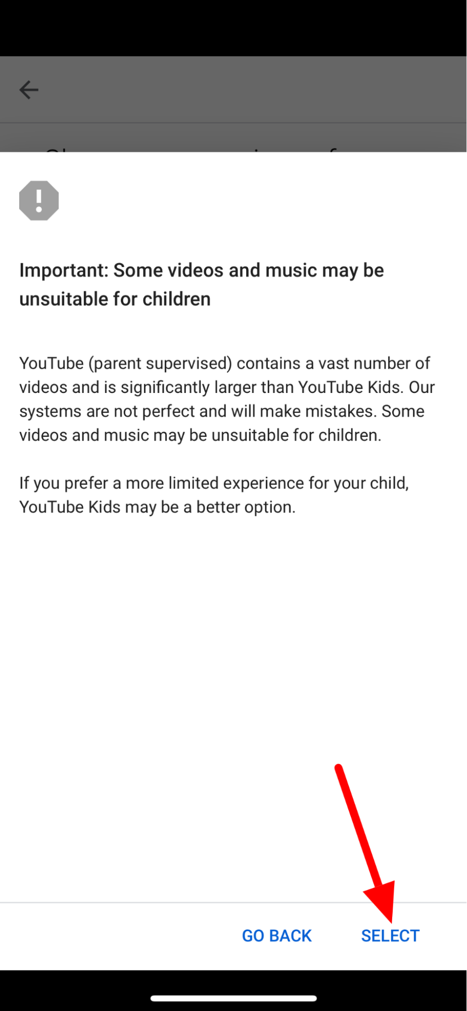 כיצד לשים בקרת הורים ב-YouTube 54
