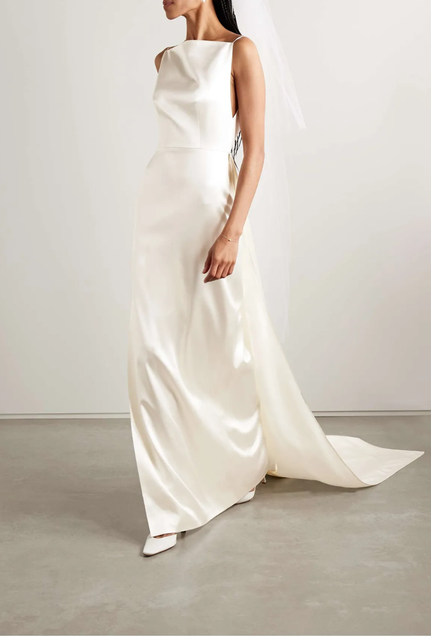 An image of a Danielle Frankel wedding dress.