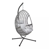 Argos Home Jaye Rattan Effect Hanging Egg Chair - Greywas £280now £186 at Argos