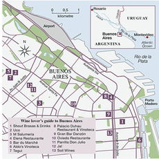 Buenos Aires map