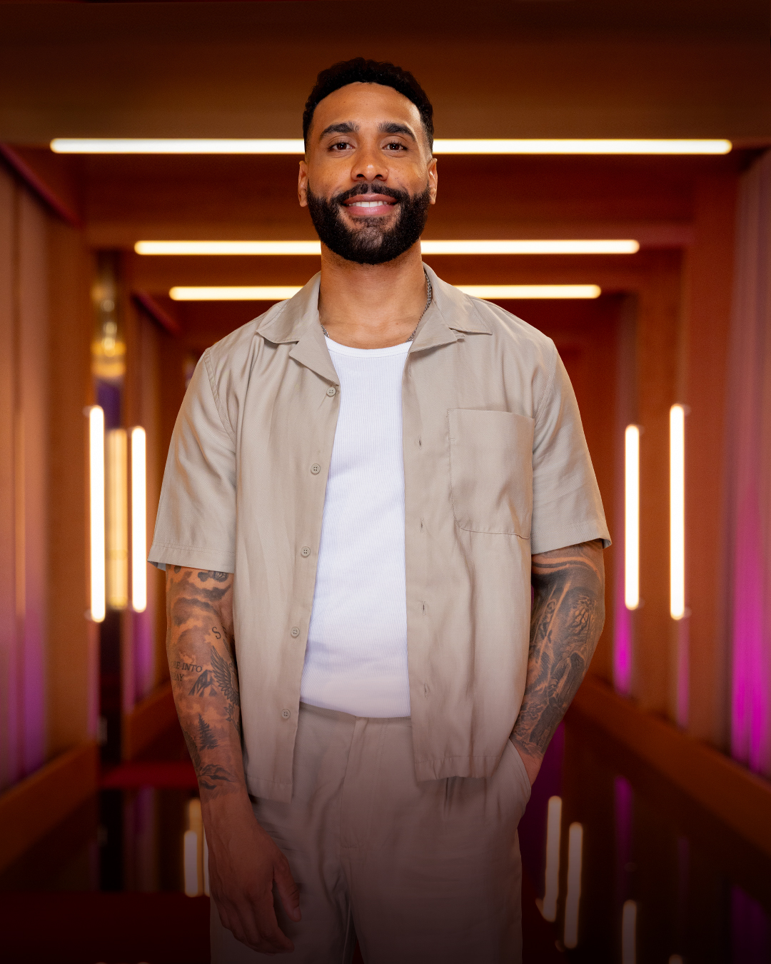 Jordan from 'Love is Blind: UK' season 3.