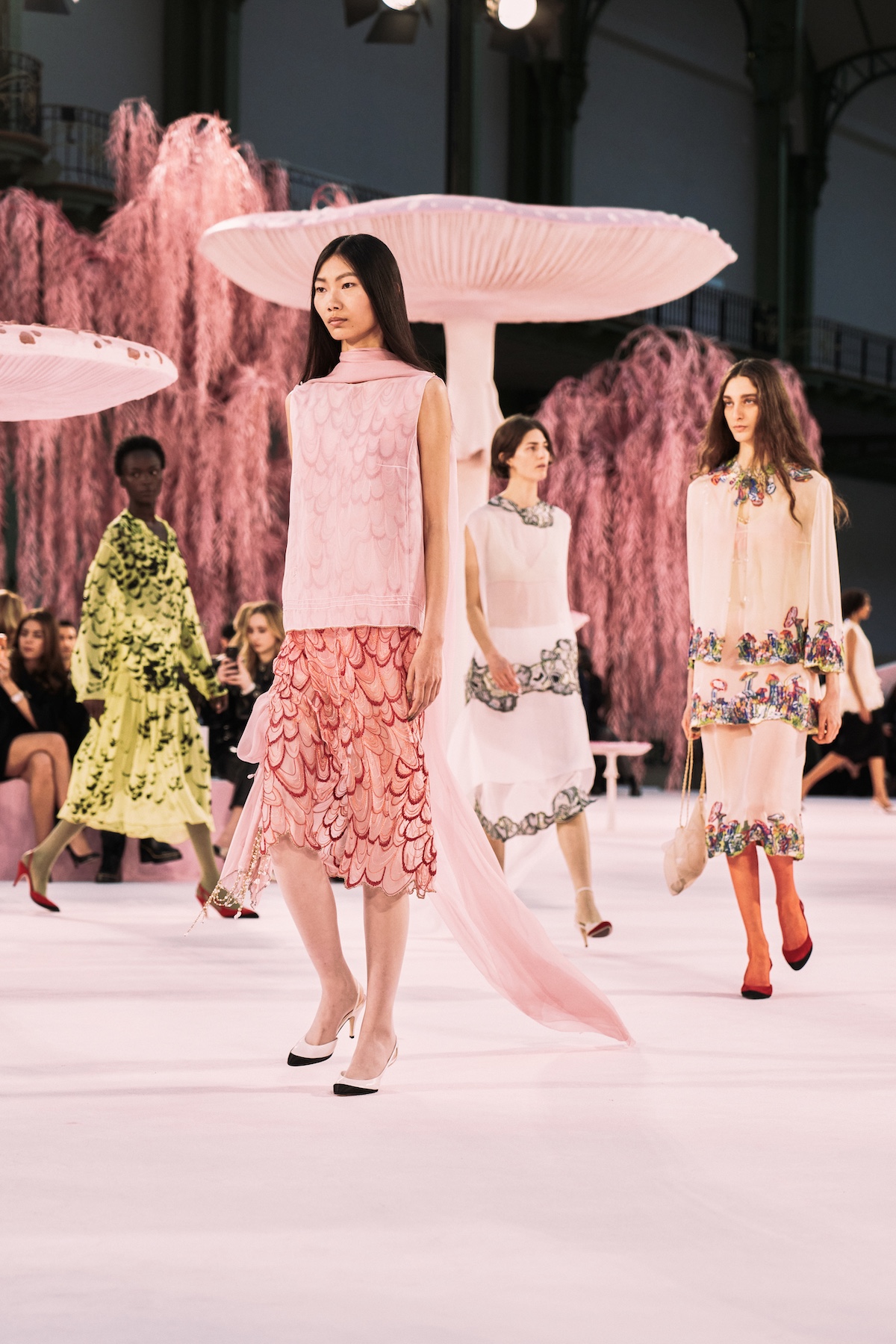 Chanel SS 2026 haute couture runway show Matthieu Blazy debut