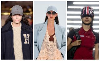 baseball caps spring and fall 2024 runways