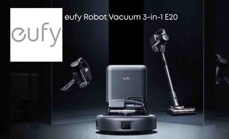 Eufy logo placed over Eufy tech