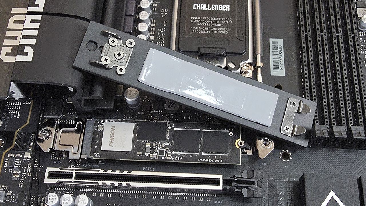 Testing motherboard m.2 heatsinks