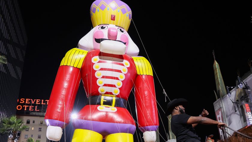 HOLLYWOOD, CALIFORNIA - NOV 30: 93rd annual Hollywood Christmas Parade is held in Hollywood of Los Angeles, California, United States on November 30, 2025. (Photo by Tayfun Coskun/Anadolu via Getty Images)93rd Annual Hollywood Christmas Parade