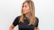 Jennifer Aniston at "The Morning Show" Press Conference at the Wallis Annenberg Center for the Performing Arts on August 15, 2019 in Beverly Hills, California. 