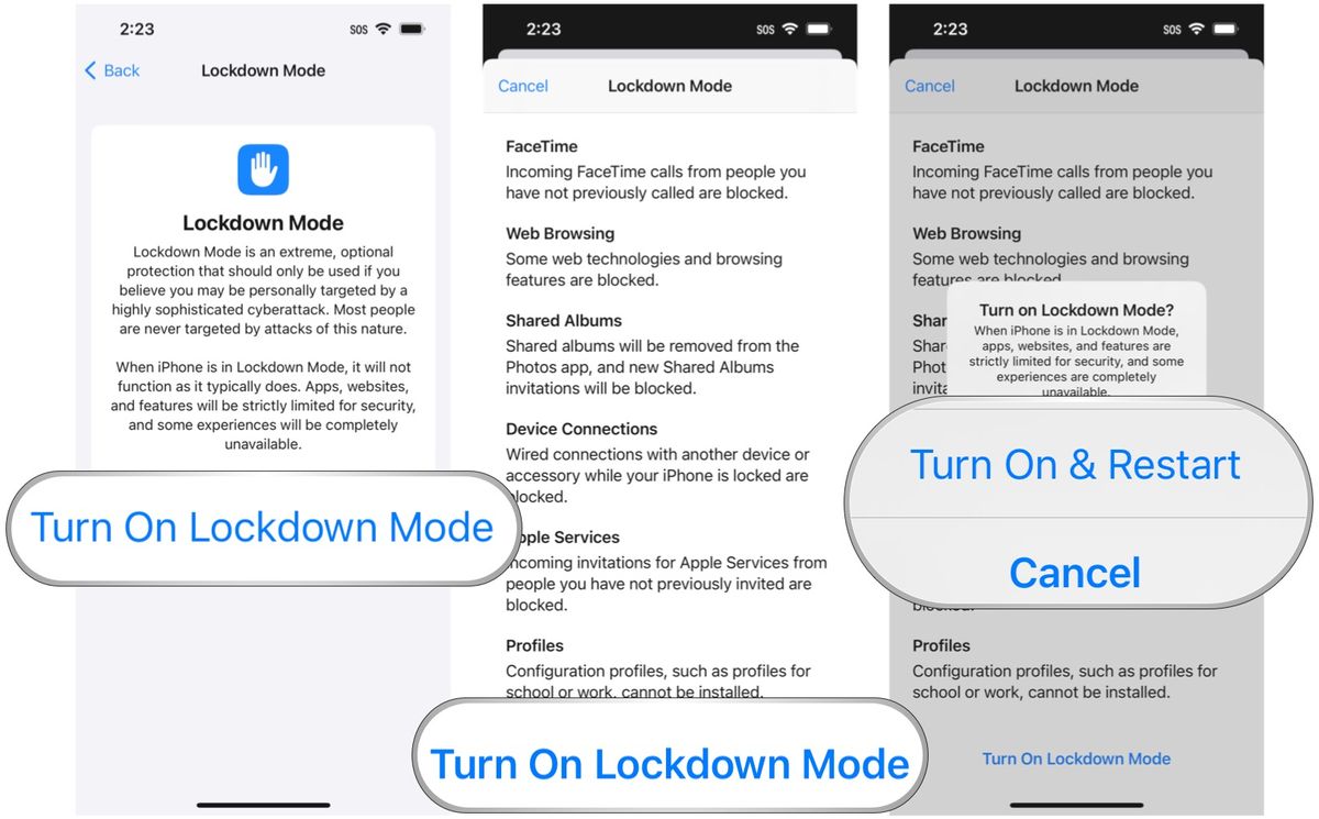 How to enable Lockdown Mode on iPhone and iPad iMore