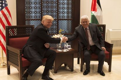 President Trump and PA President Mahmoud Abbas talk peace