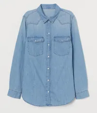 Light Denim Blue shirt, £10 | H&amp;M