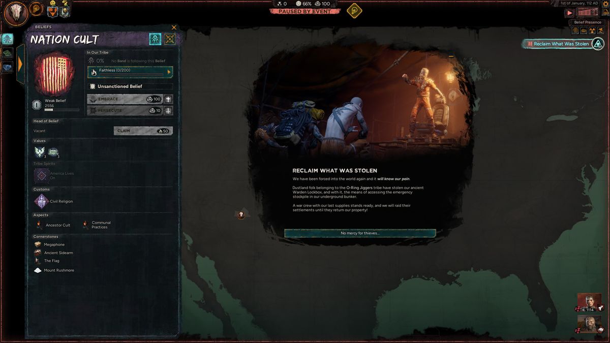 Upcoming strategy game Afterworld.