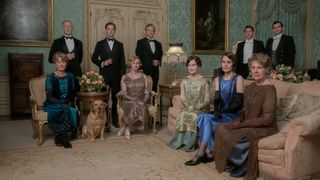 Downton Abbey: A New Era. Still of the film featuring lead cast members.