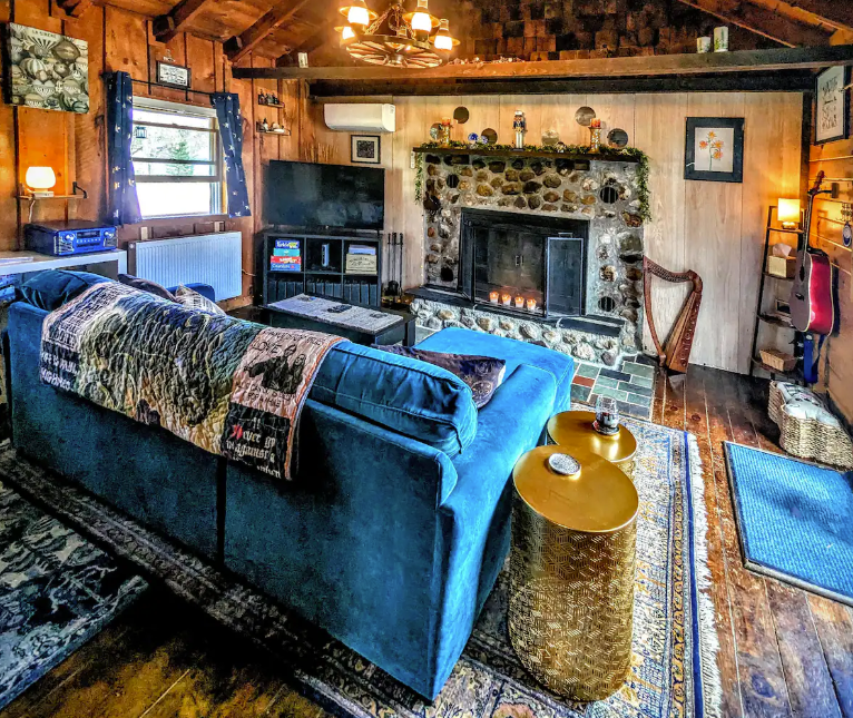 Modern rustic cabin retreat