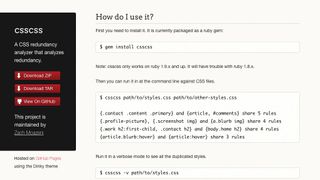 csscss will analyse any CSS files you give it and let you know which rulesets have duplicated declarations