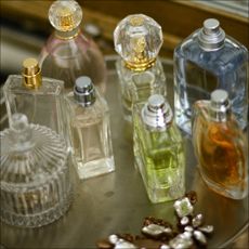 bottles of perfume