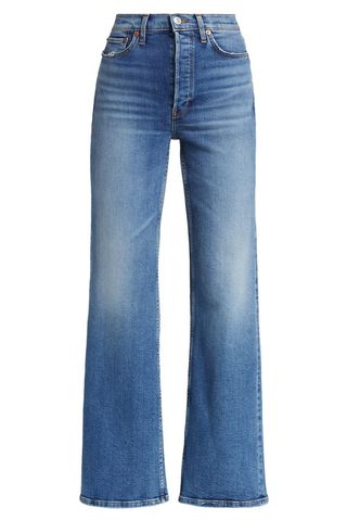 Re/done 70s Ultra High-Rise Wide-Leg Jeans