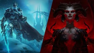 The Lich King from World of Warcraft and Lilith from Diablo 4
