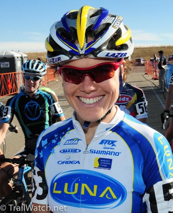 Georgia Gould (Luna Pro Team) is coming off back-to-back wins in Louisville