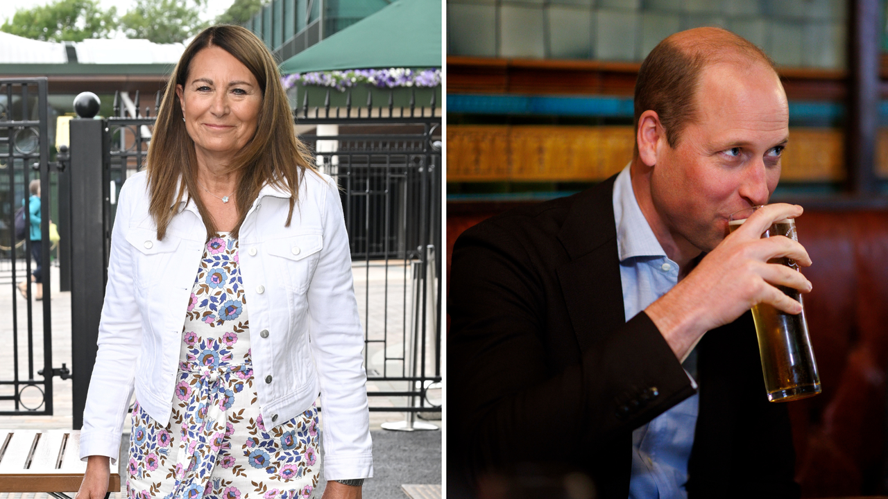 Carole Middleton and Prince William