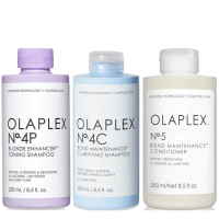 Olaplex Clarifying Shampoo Bundle No.4P, No.4C and No.5: £84