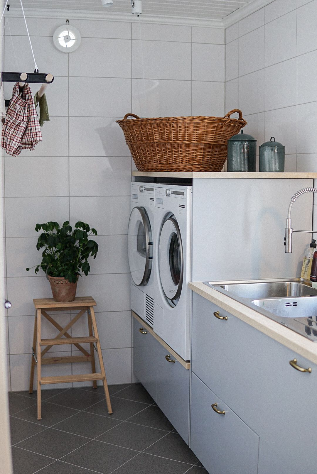 Ikea laundry room hacks white room grey cabinets
