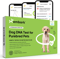 Embark | Dog DNA Test for Purebred Pets
RRP: $159.00 | Now: $127.00 | Save: $32.00&nbsp;(20%)