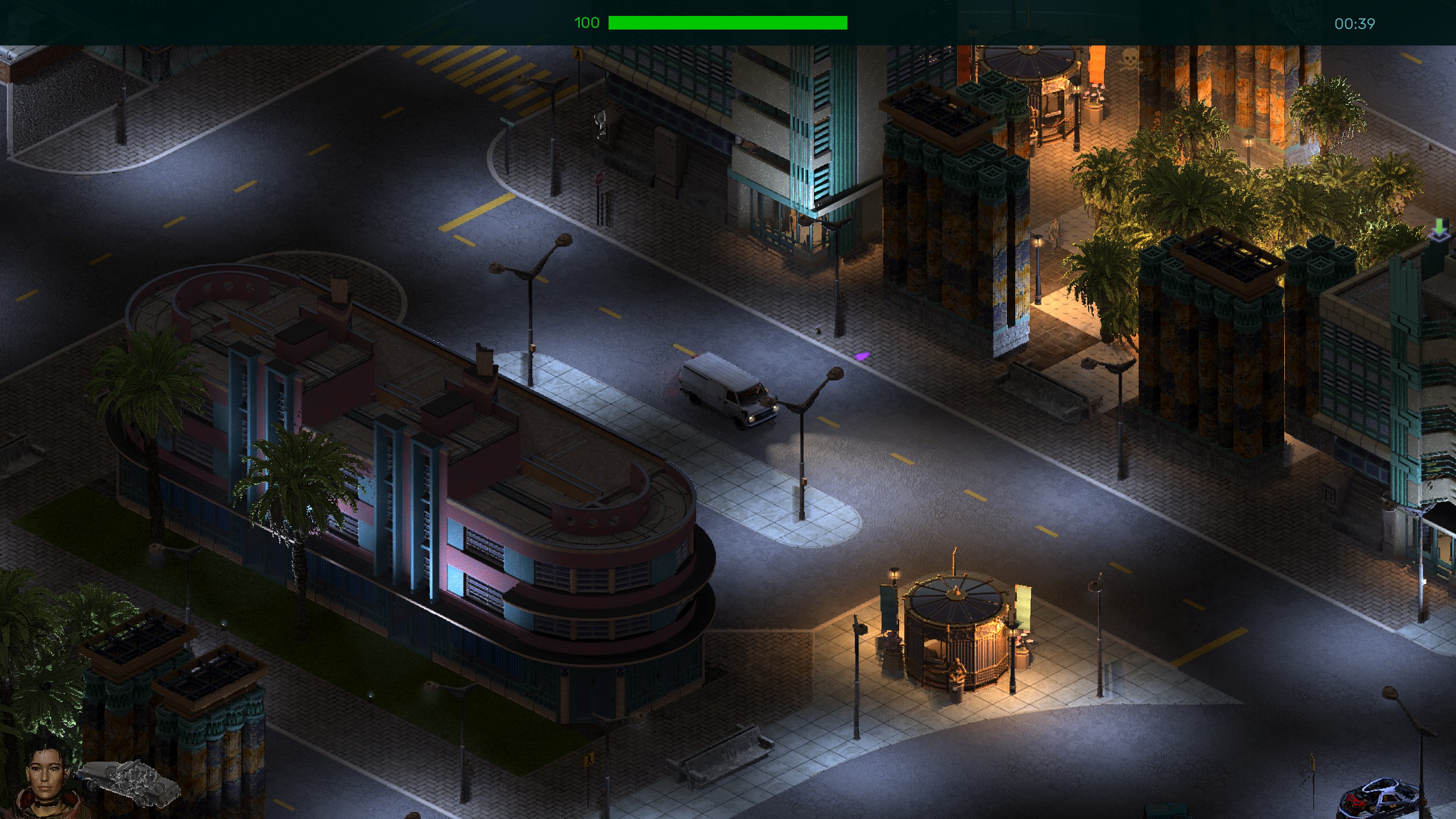 Brigador Killers screenshot moody nighttime scene