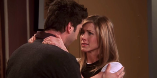 ross and rachel hugging in hallway friends