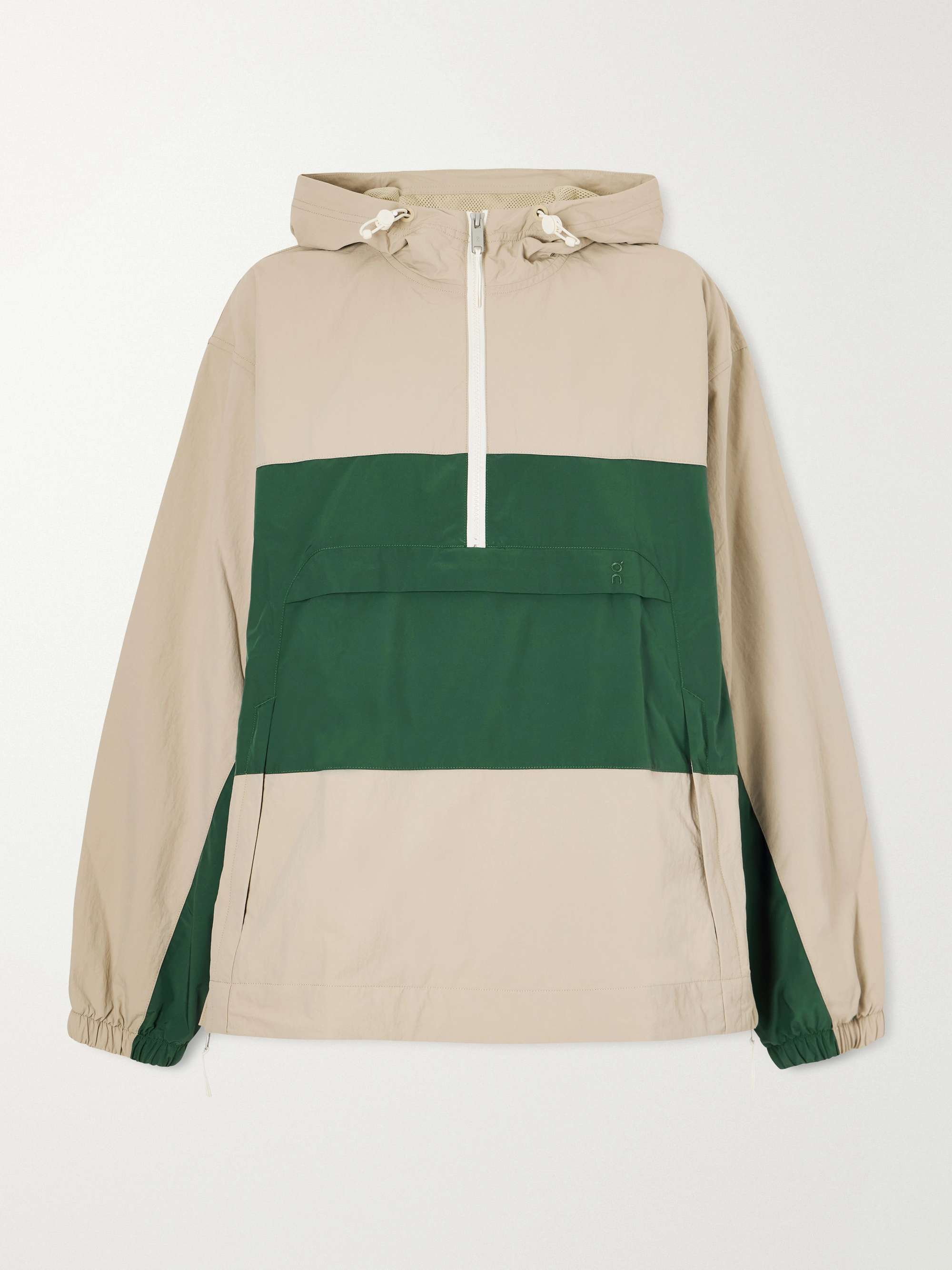 Hoody Color-Block Recycled Shell Jacket