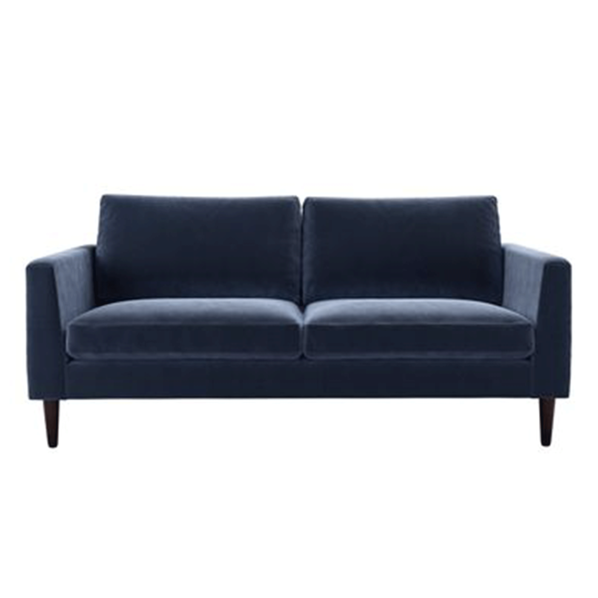 Jude 3 Seat Sofa in Navy Velvet