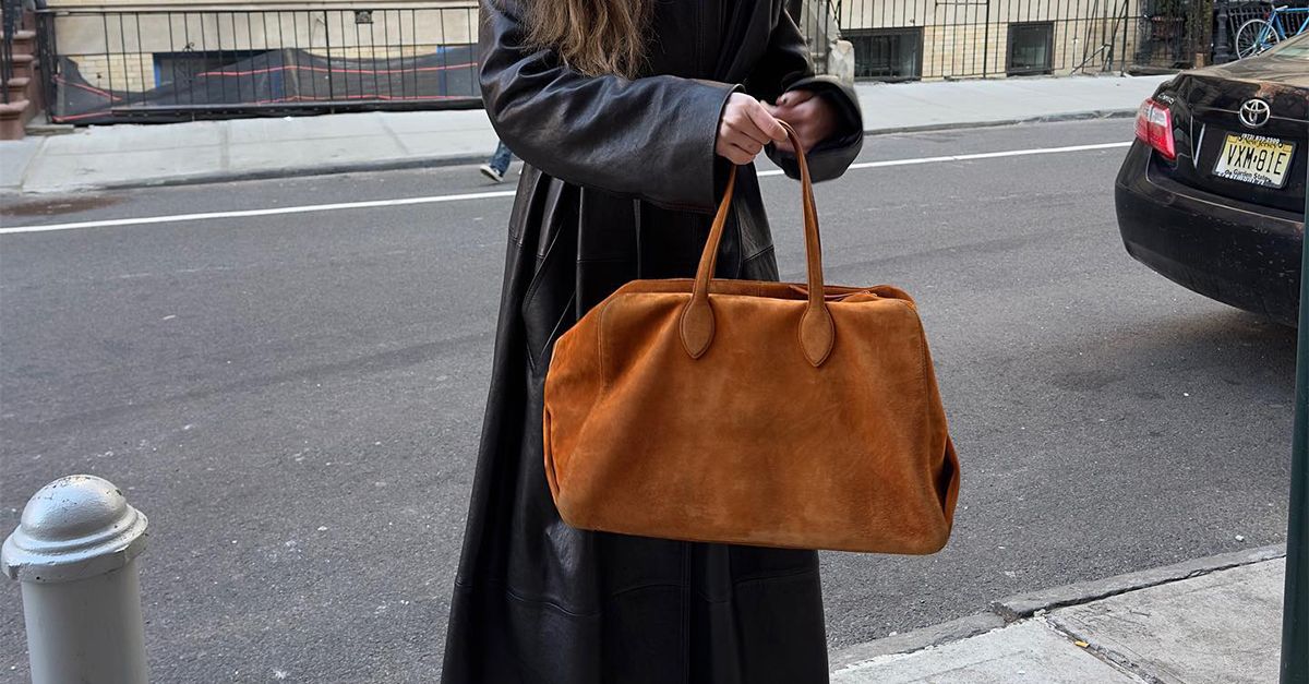 A Suede Tote Bag Is Top of My Wishlist—Here’s the Best for Every Price Point