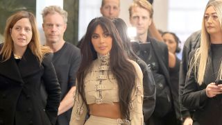 Kim Kardashian visiting Dolce & Gabbana in 2023