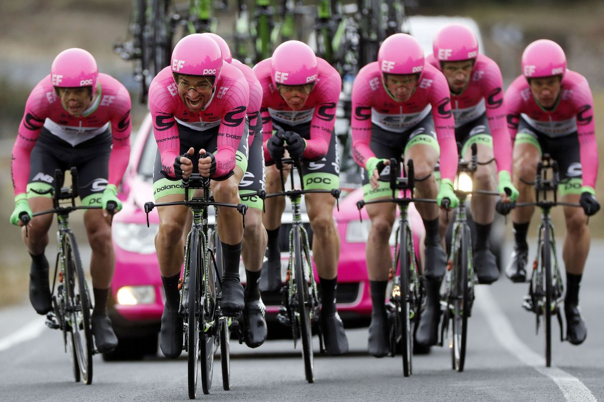 EF Education First-Drapac in the TTT
