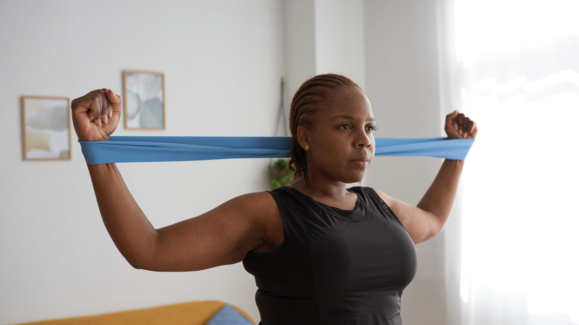 All You Need Is A Resistance Band And These Four Exercises To 