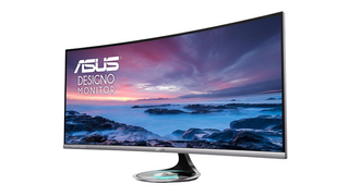 best curved monitors: Asus Designo Curve MX38VC