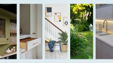 composite of different home decor