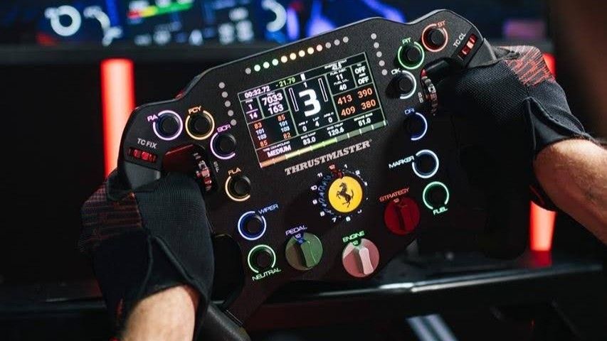 Thrustmaster's latest racing wheel is the closest any of us will ever get to driving a 24 Hours of Le Mans winning car
